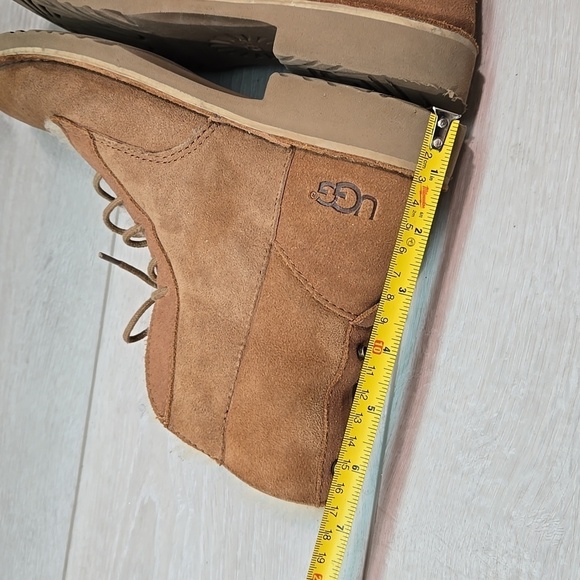 Ugg Australia Women 1012359 Ankle Leather Sheepskin Boots Lace up shoes sz 7 - Picture 10 of 14